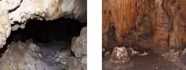 تخریب قسمتهای داخلی غار توسط غارتگران میراث فرهنگی